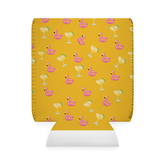 Flamingo & Margarita Beer Sleeve