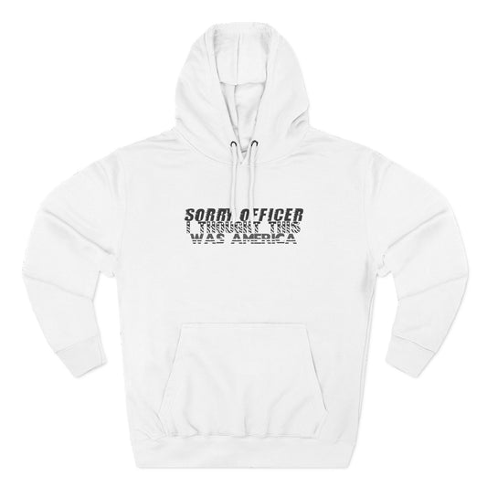Sorry Officer Thought This Was America Hoodie