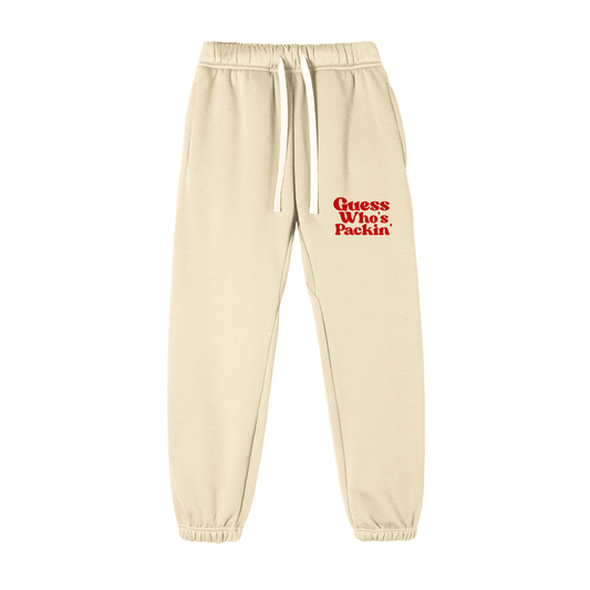 Guess Who’s Packin’ Sweatpants