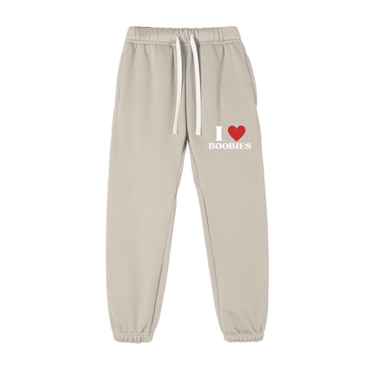 I Love Boobies Sweatpants