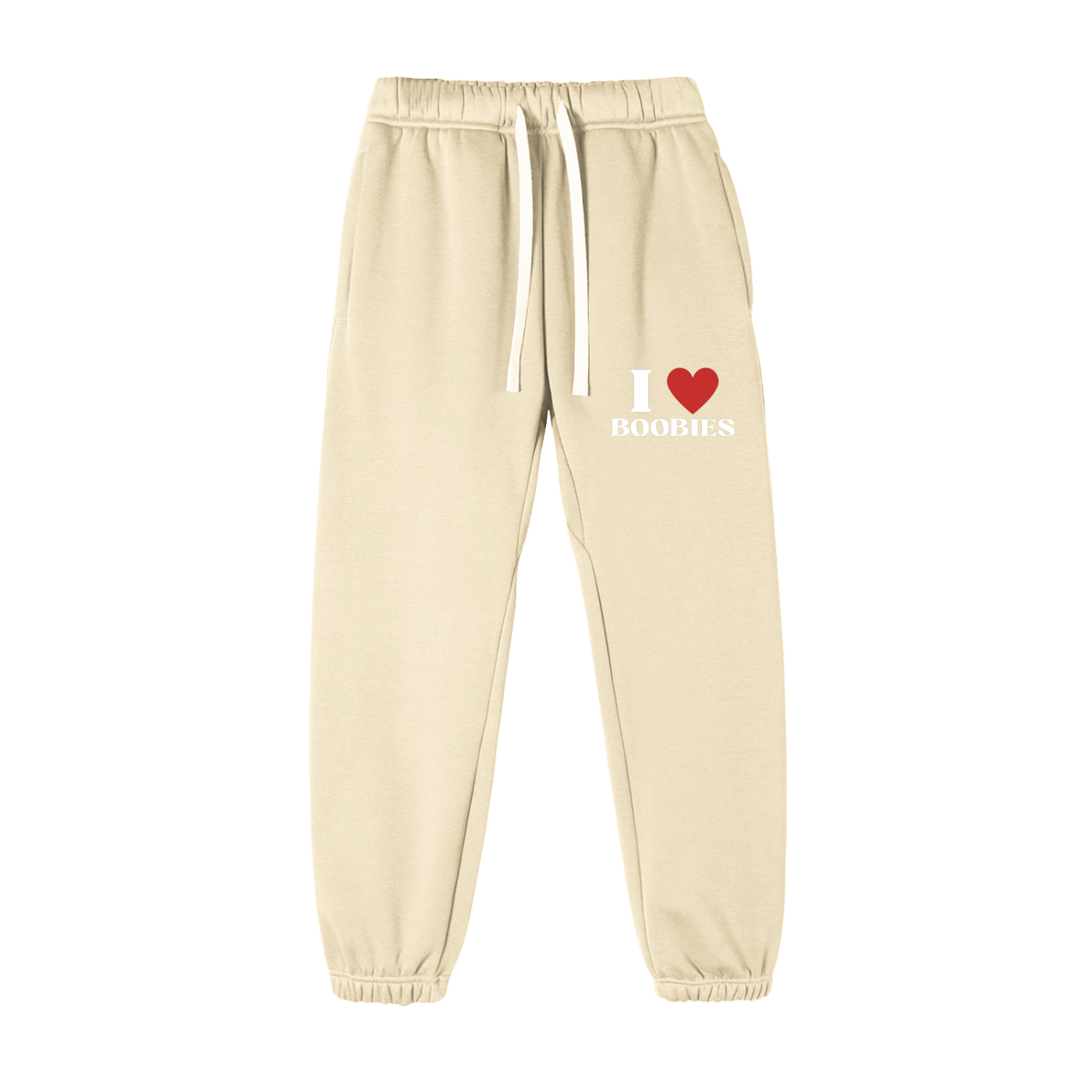 I Love Boobies Sweatpants